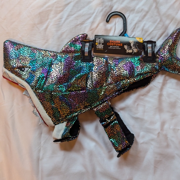 Dog Halloween Shark Costume Size S - Picture 3 of 6